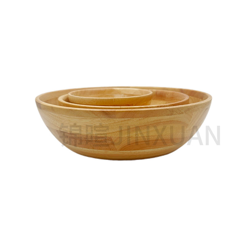 Wooden Serving Bowl Set of 3