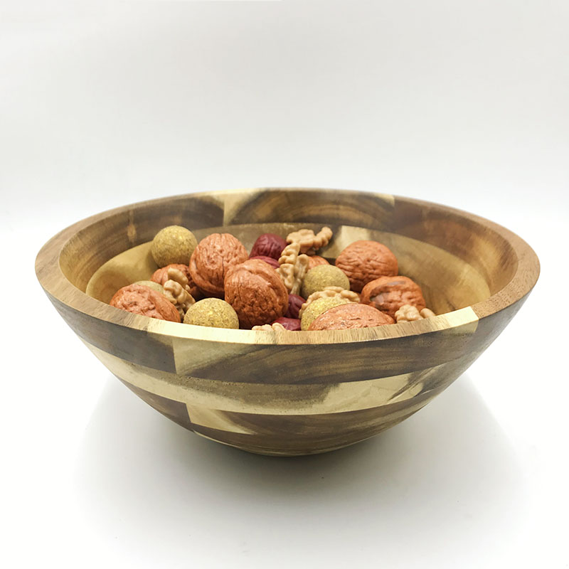 Wood Serving Bowl for Fruits