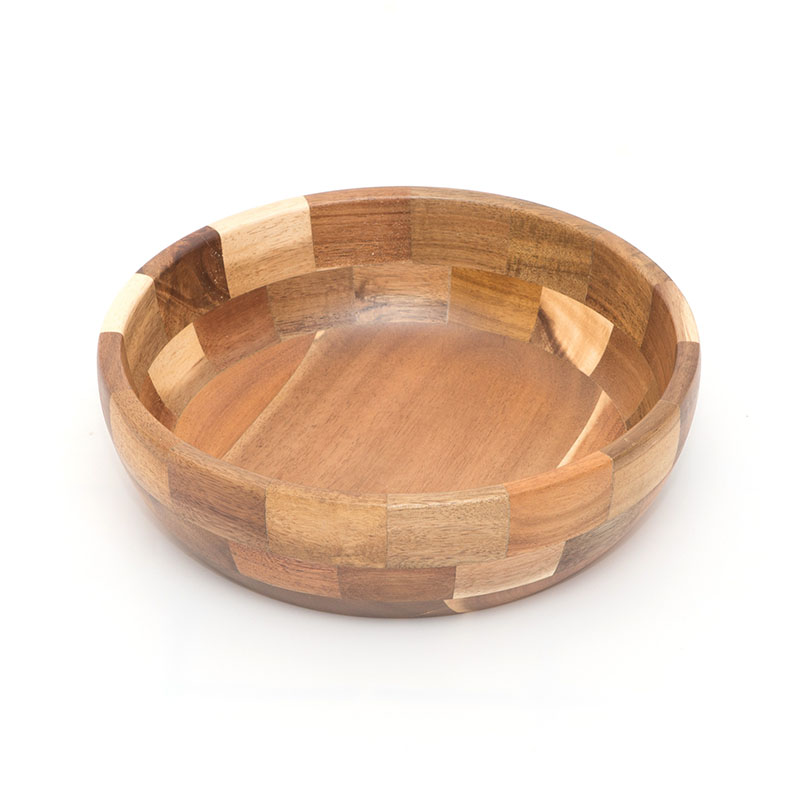 Kitchen Decor Acacia Wood Salad Bowl