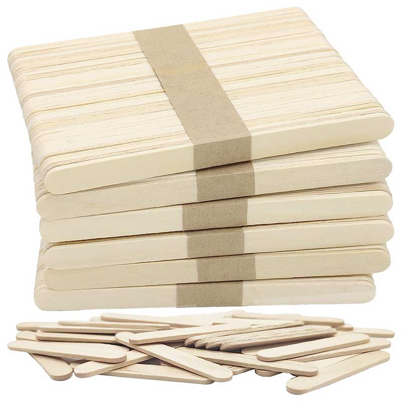 Natural Wood Craft Sticks Ice Cream Sticks