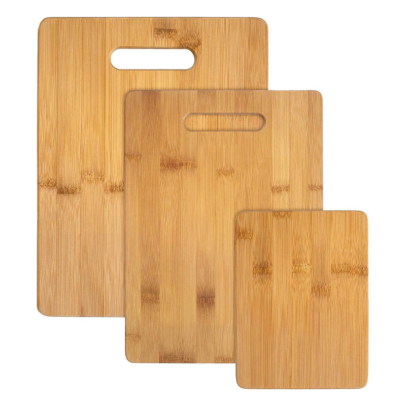 Natural Bamboo Cutting Boards Set