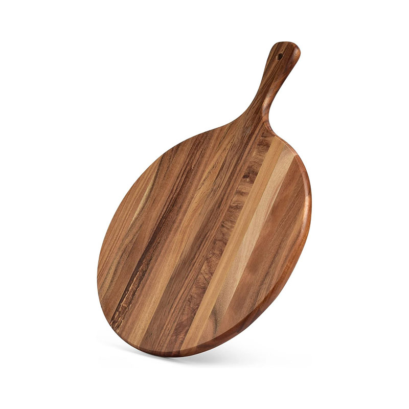 Large Acacia Wood Pizza Peel Paddle Board
