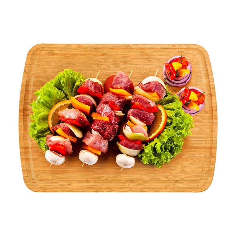 Extra Large Bamboo Chopping Board with Juice Groove