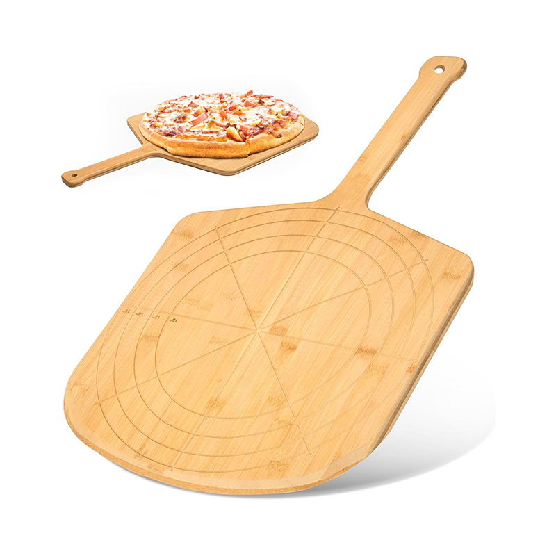 Bamboo Pizza Cutting Board Serving Tray