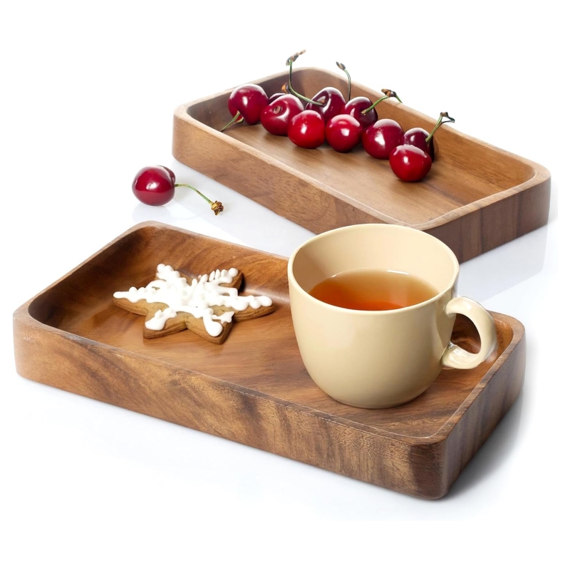 The aesthetic value and Cultural Inheritance of wooden tea tray