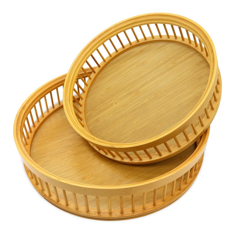 Bamboo storage baskets make home storage easy and fun