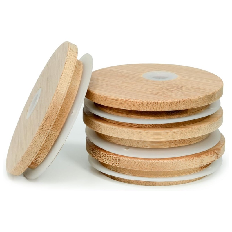The bamboo lid provides the best protection for your drink