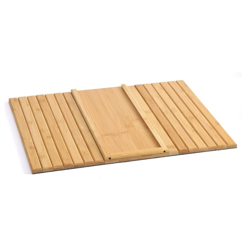Bamboo sofa tray to improve the living room storage function