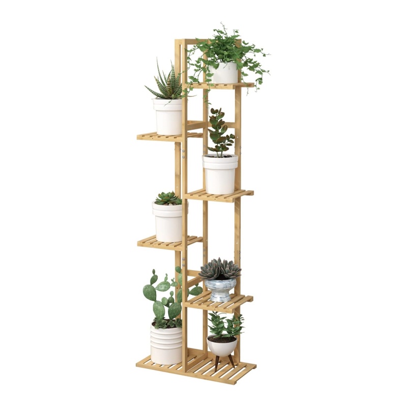 Beautiful bamboo flower stands have become the new favorite in home decoration