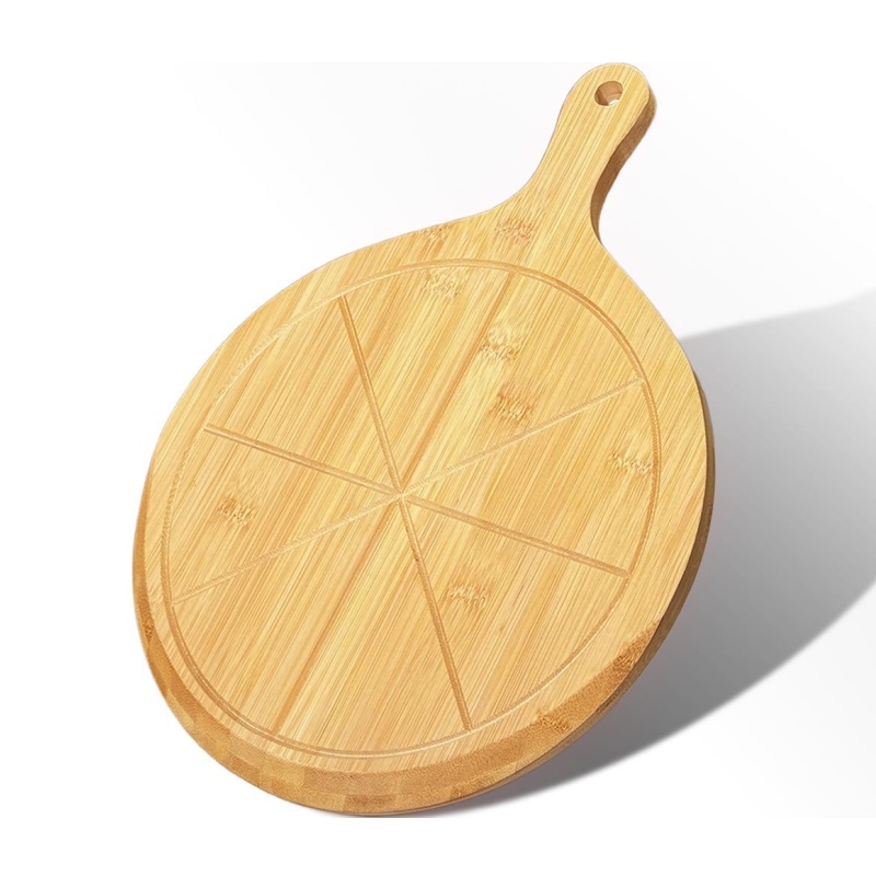 The lightweight design of bamboo pizza boards makes their use more convenient