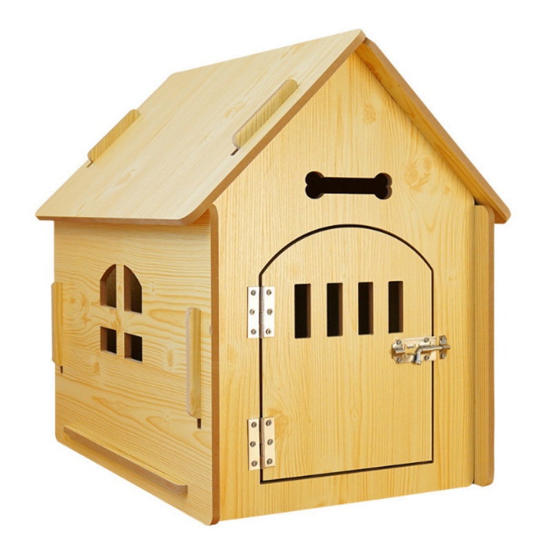 Choose a wooden pet house to give your pets a warm haven