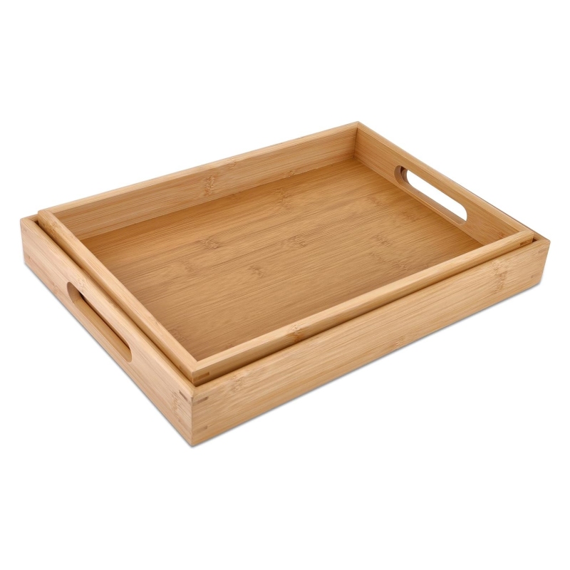 The unique charm of environmentally friendly and practical bamboo tray