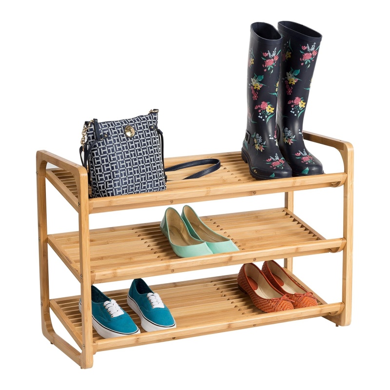 How to optimize the home space through bamboo shoe racks