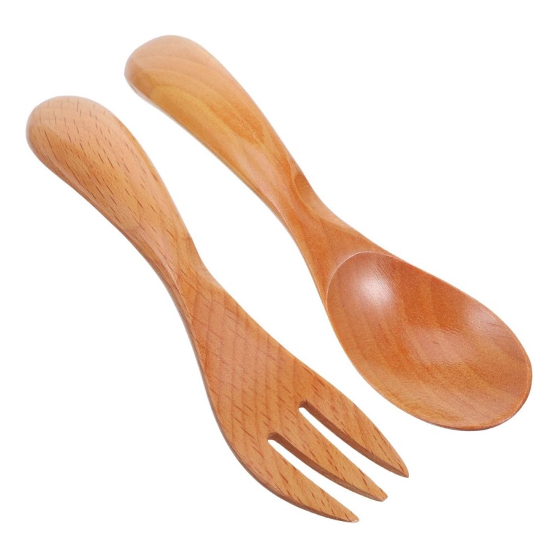 The functionality and aesthetics of wooden baby tableware coexist