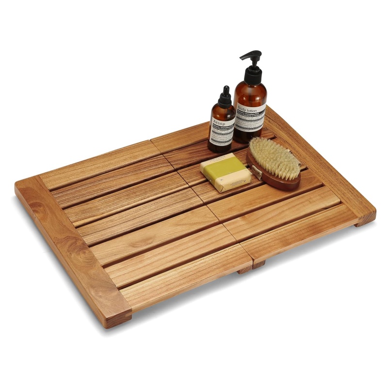 The profound influence of wooden bathroom mats on bathroom styles