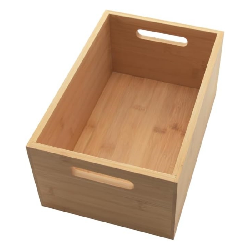 Attention should be paid to the choice of bamboo storage bin