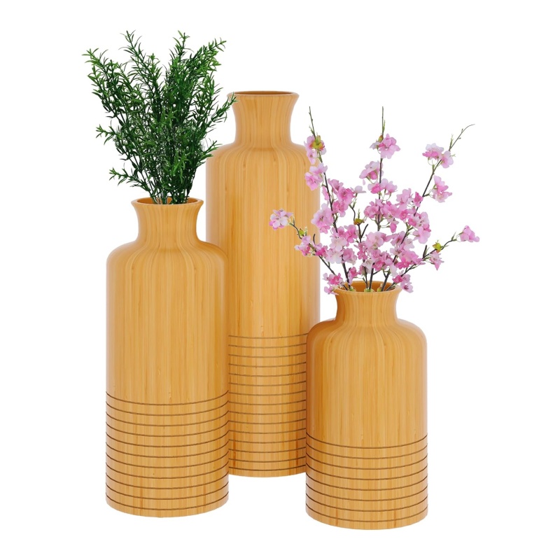 Bamboo furniture adds unique charm and artistic sense to home decoration