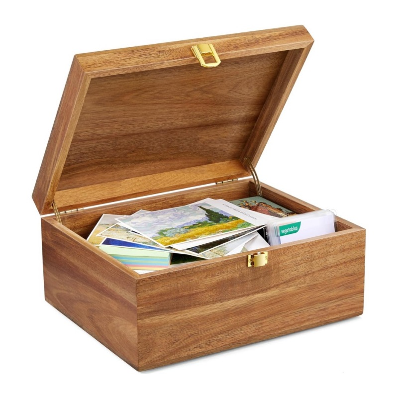 Wooden storage boxes bring more storage possibilities to families