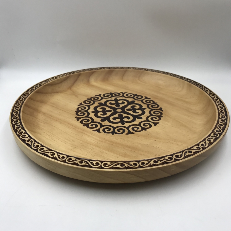 Laser Engraving Wooden Dinner 