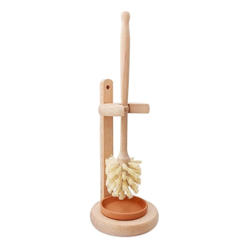 Choose wooden bathroom accessories to create an eco-friendly and fashionable bathroom