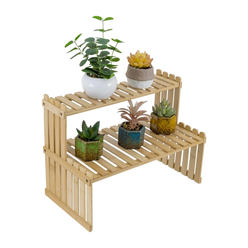 Bamboo desktop organizer helps you create a focused working environment