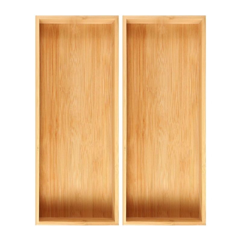 Bamboo storage boxes add a natural touch to home decoration