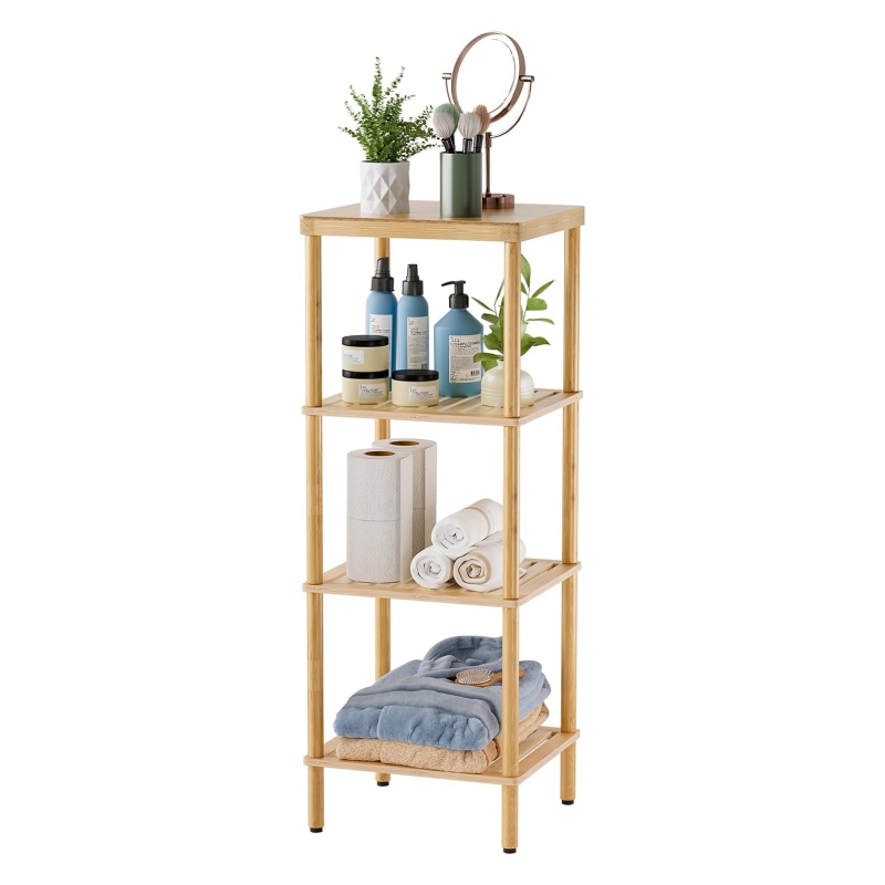 How to choose the right bamboo shelving unit