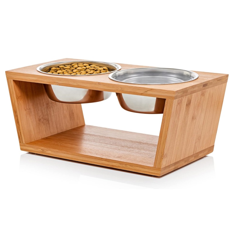 How to choose a bamboo pet feeder to ensure the health of pets