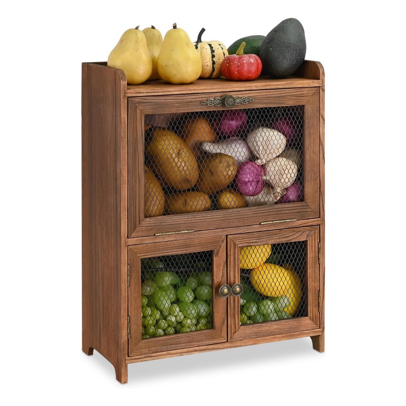 Wooden storage boxes enhance the style and storage capacity of your home