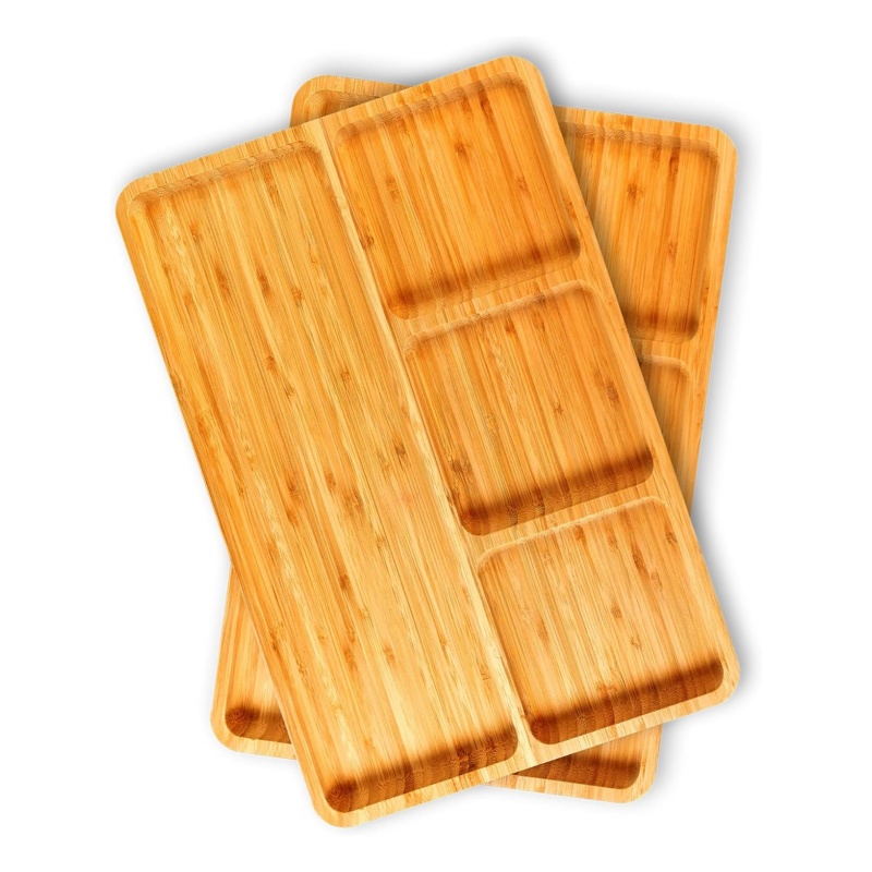 How can bamboo plates become practical tools for family gatherings