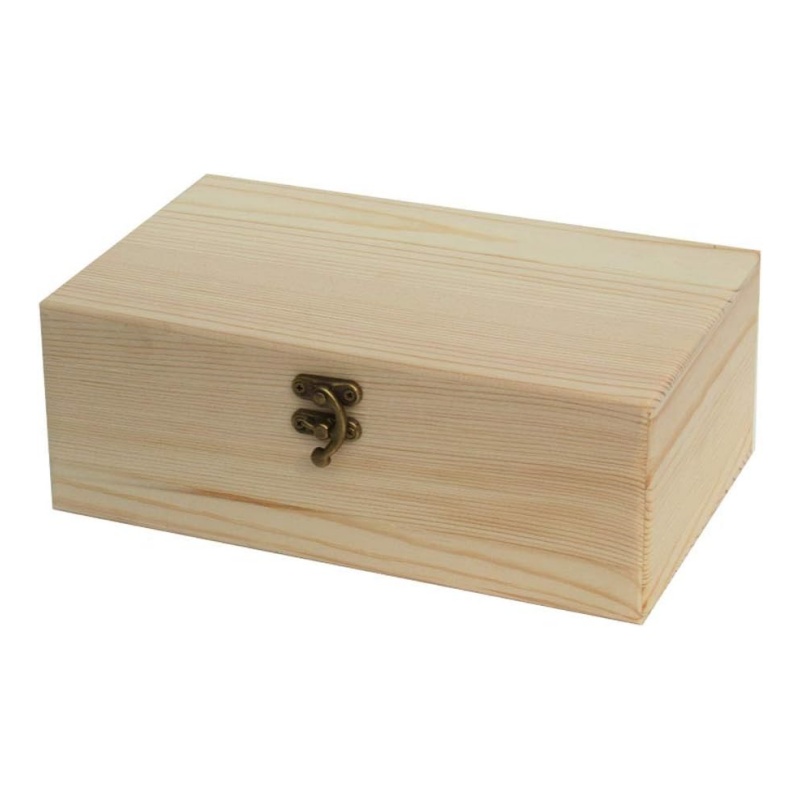 The wooden storage box brings you a simple and efficient storage experience