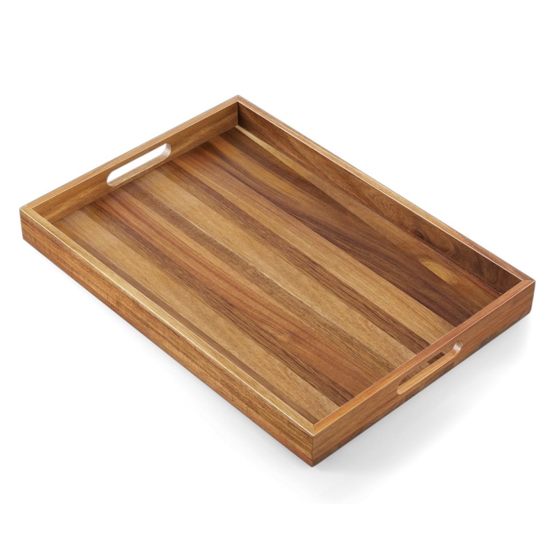 How can wooden trays with handles improve the quality of life