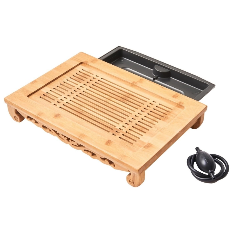 Bamboo tea trays are essential items for all kinds of tea art enthusiasts