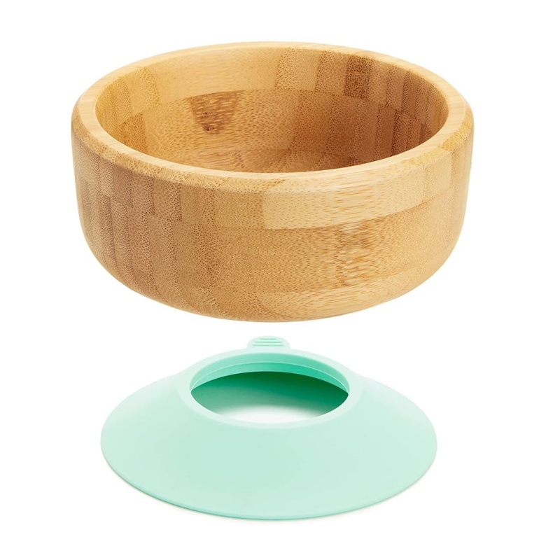 Bamboo baby tableware is suitable for the eating needs of babies of all ages