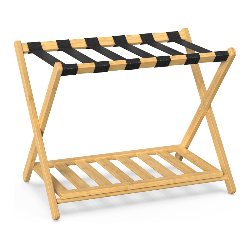 Bamboo storage racks perfectly solve the problem of storage in small Spaces