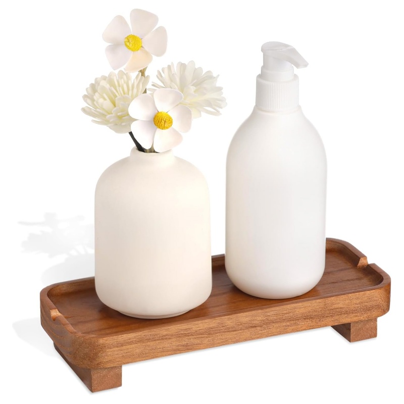 How to create a high-end and elegant wooden bathroom base