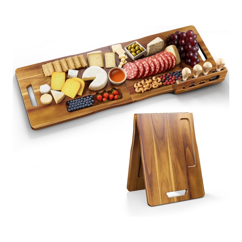 The cooking pleasure and culinary enjoyment brought by wooden charcuterie boards