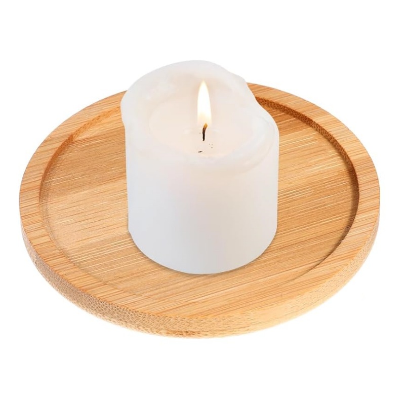Bamboo candlestick creates an elegant atmosphere to improve the quality of life