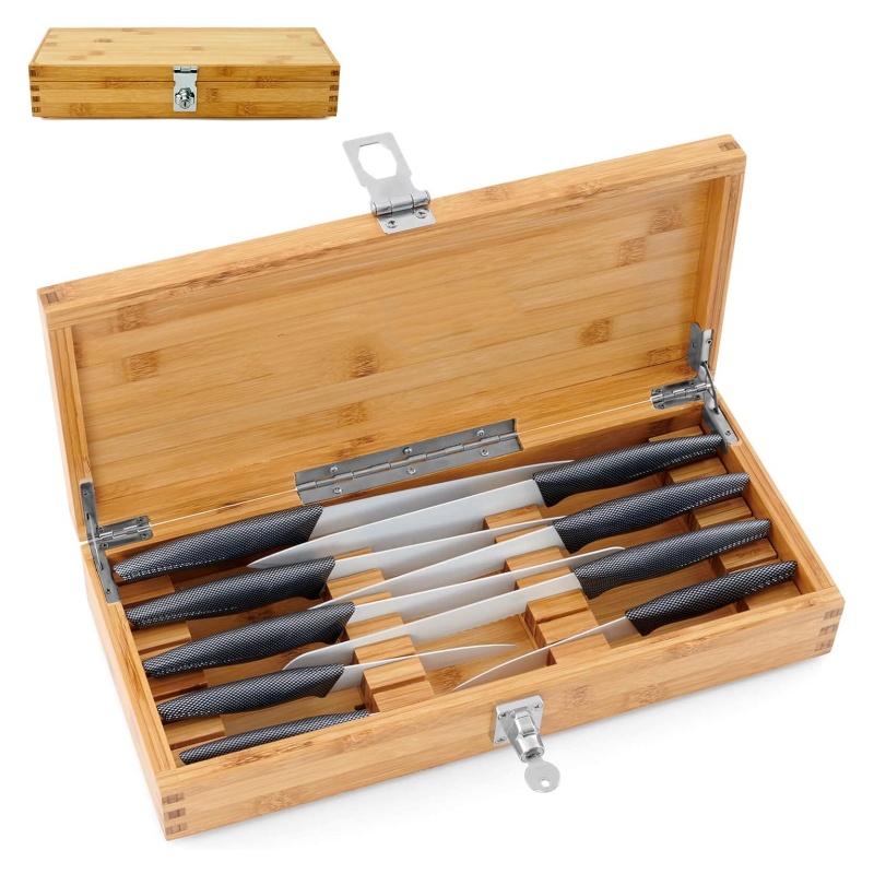 How to use bamboo knife storage boxes in a small kitchen