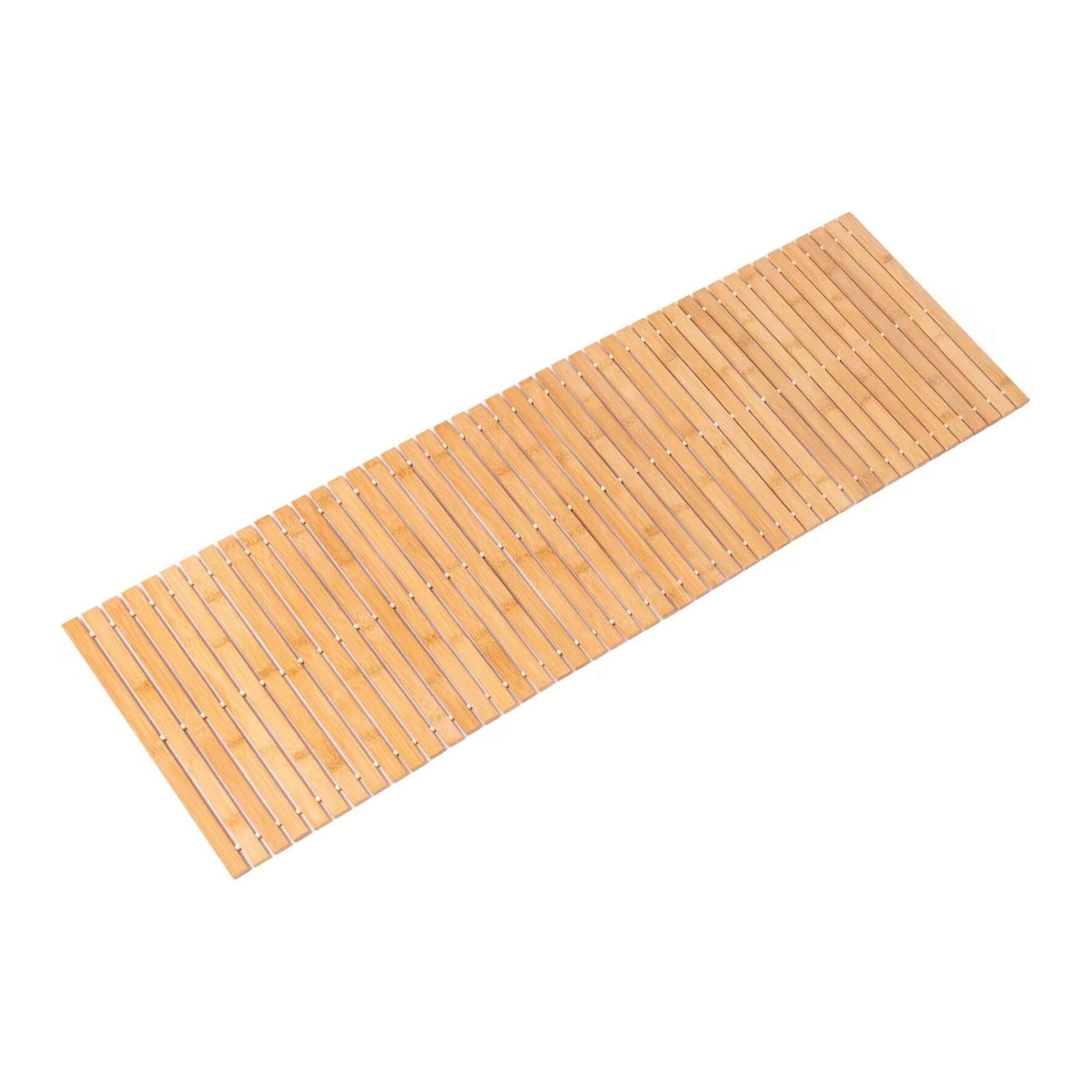 Natural Bamboo Shower Mat for Bathroom Bathtub