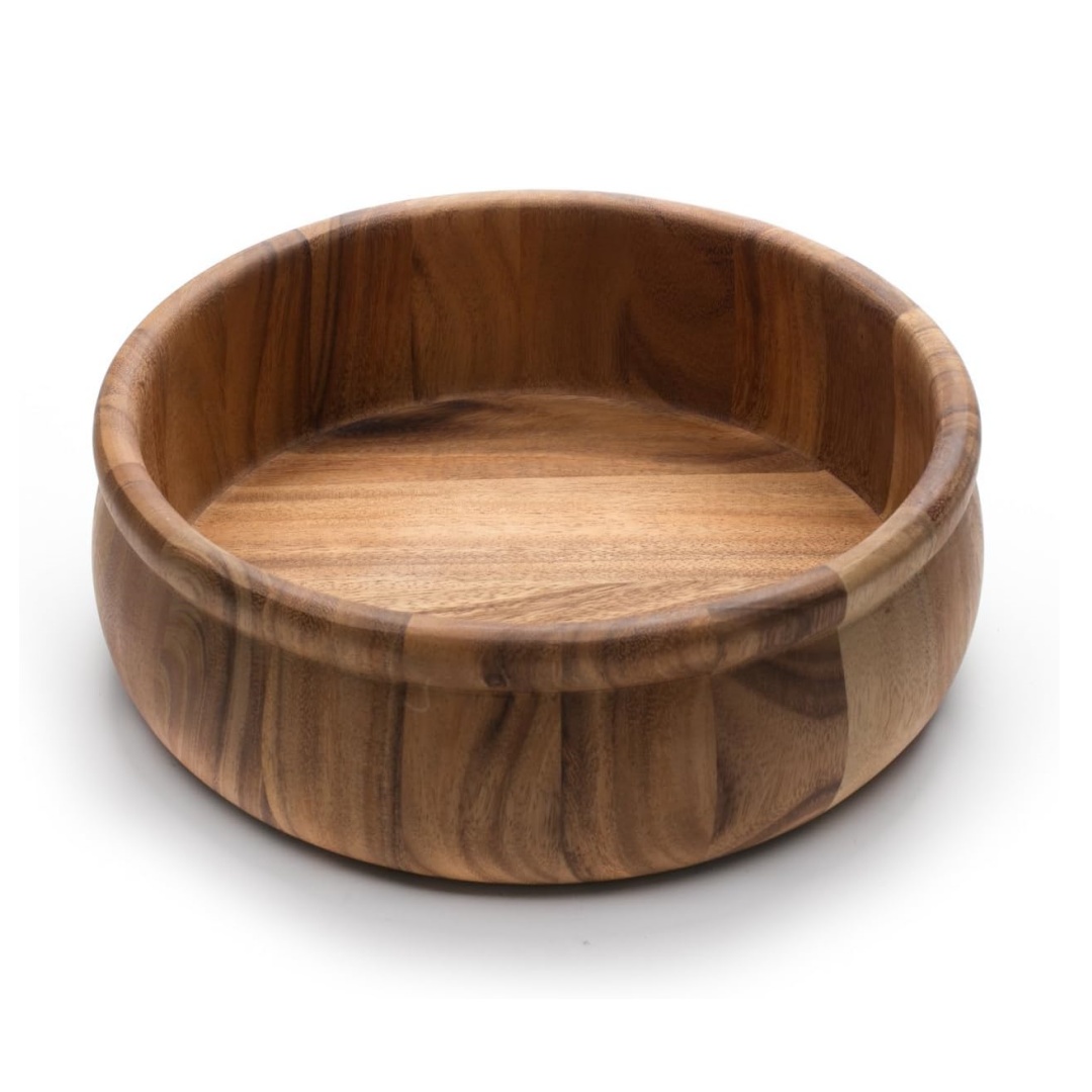 Wooden Salad Bowl Acacia Wood