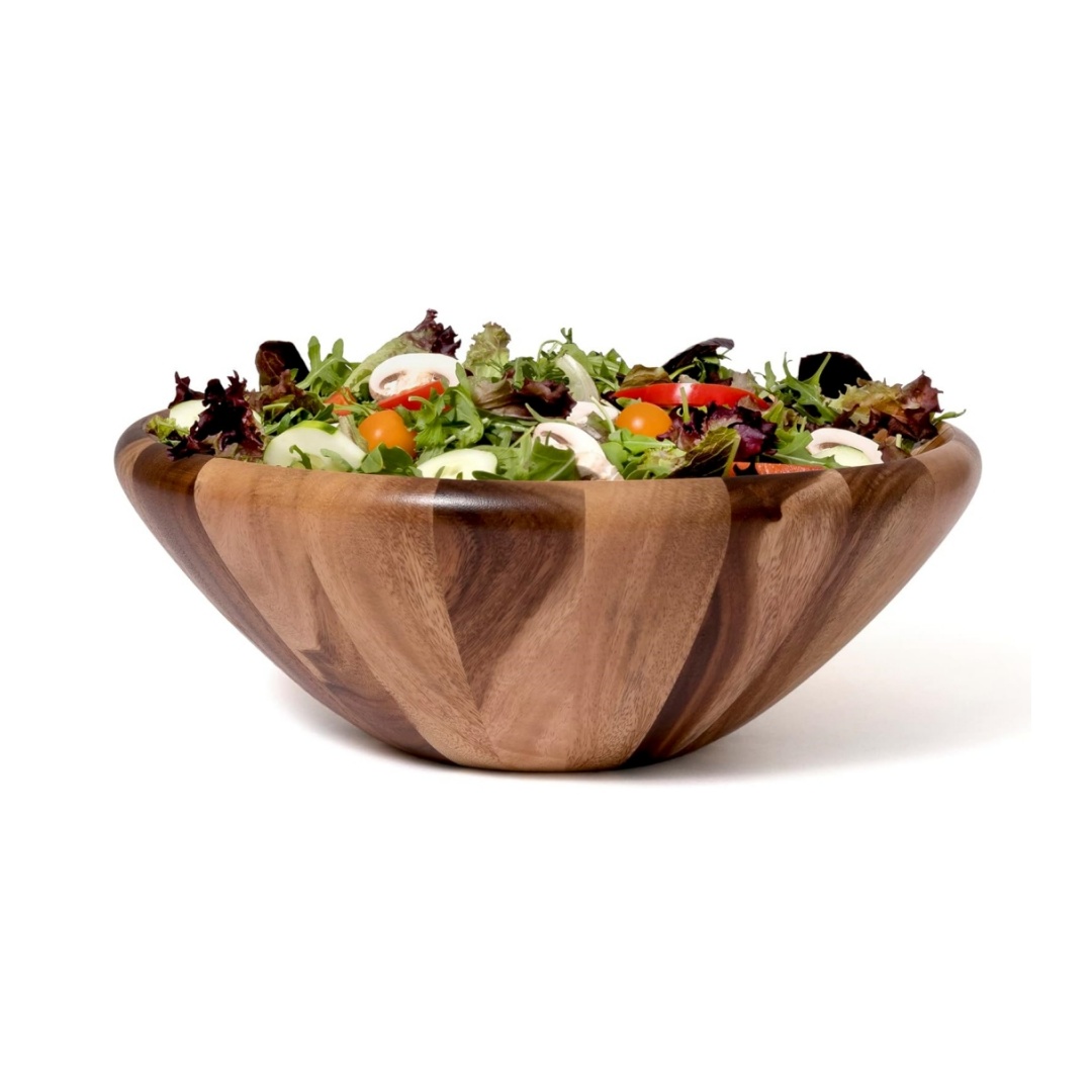 Acacia Wood Extra Large Serving Bowl