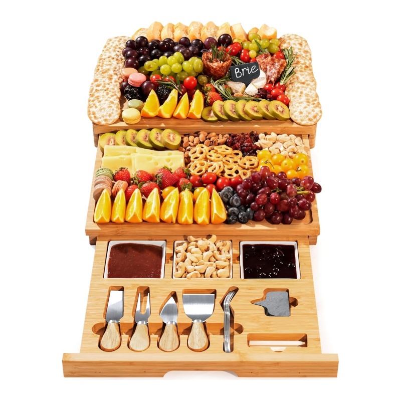 The durability and antibacterial properties of bamboo cheese boards