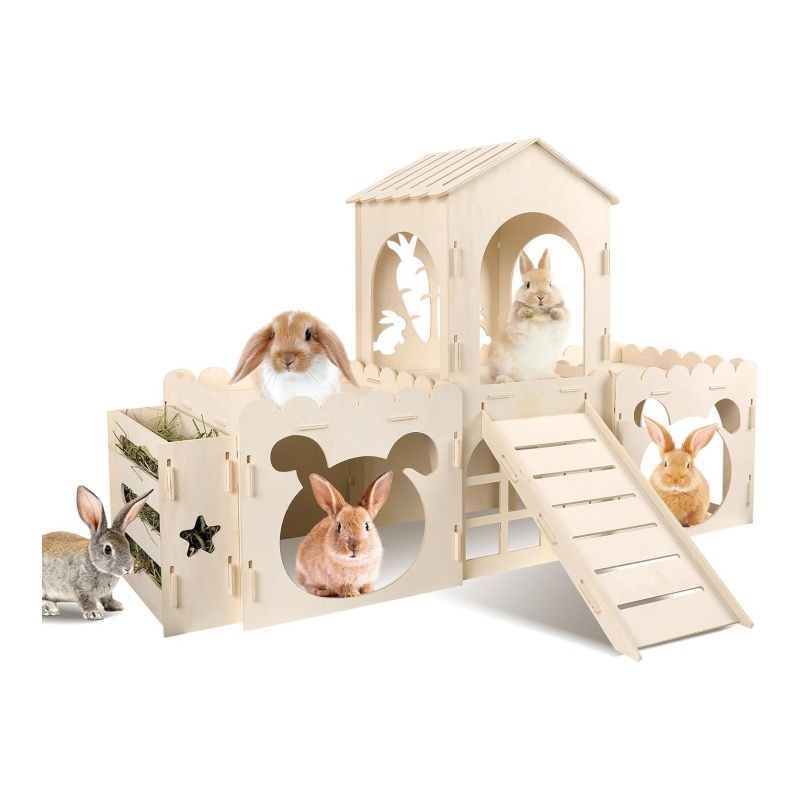 A wooden pet house helps you create an ideal life for your pet