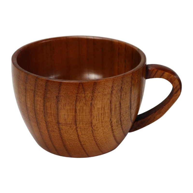 Wooden cups are very simple to clean