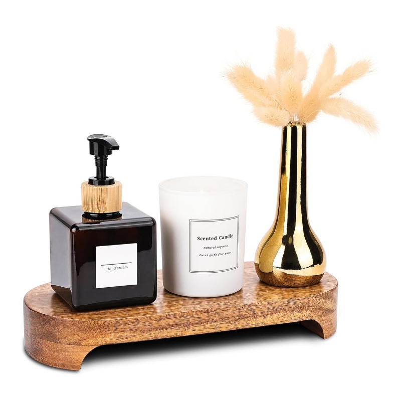 The details of the solid wood riser have an excellent texture.