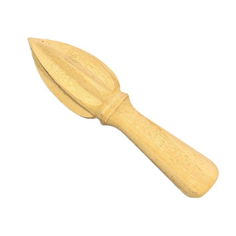 The bamboo juicing tool adds a touch of green to your family life.